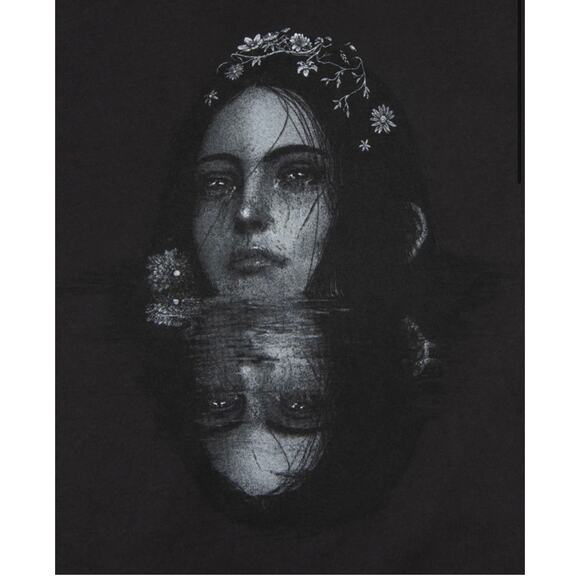 Gracie Abrams Good Riddance Tour Dateback Black  T-Shirt 2023 Official Merch S - Picture 3 of 4